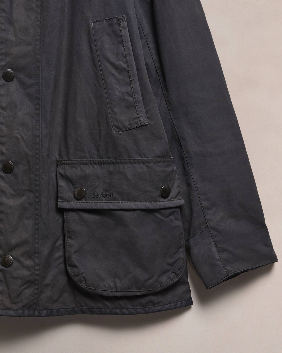 Barbour Re-Loved Men's Ashby Waxed Jacket - Size S