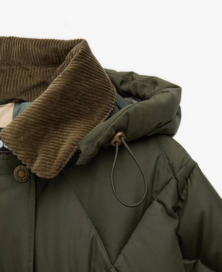 Yasmin Down Puffer Jacket Olive