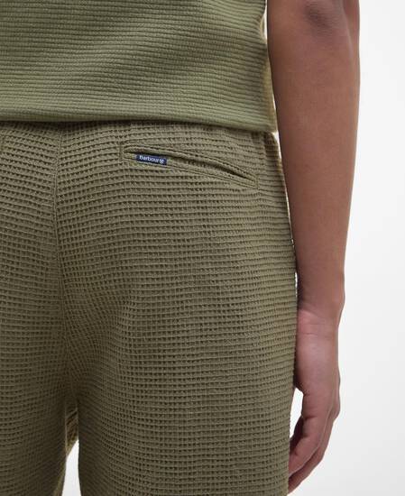 Shorts Sandwood a nido d’ape Light Moss