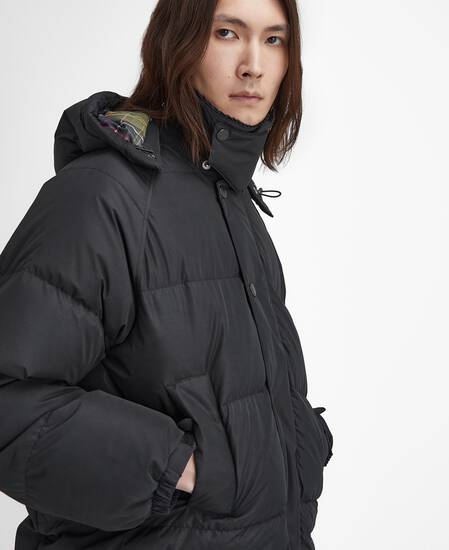 Oversized Beaufort Puffer Jacket Classic Black