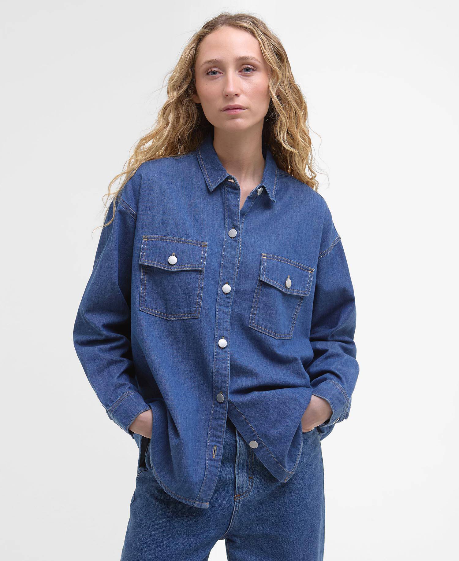 Hemd Woodrow Oversized Denim image number 0