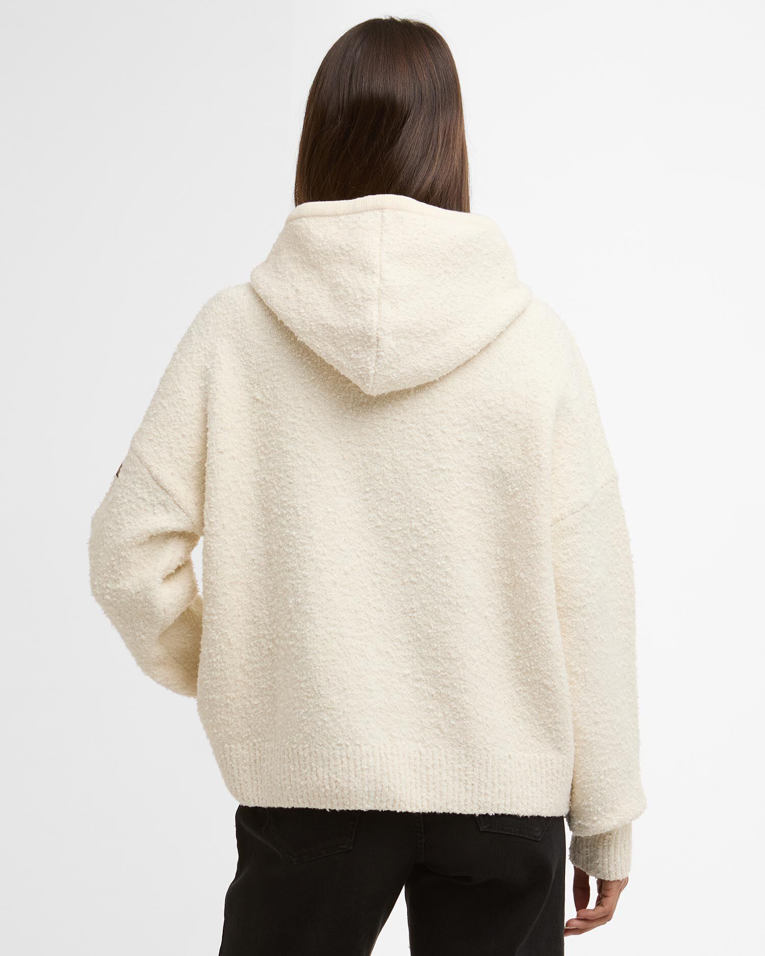 Katya Knitted Hoodie Cloud