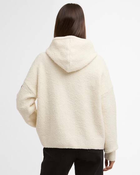 Katya Knitted Hoodie Cloud