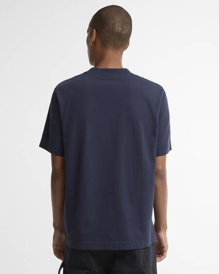 Barbour x Mul T-Shirt Good Life Relaxed Navy