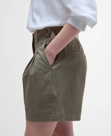 Cecile Shorts Dusky Green