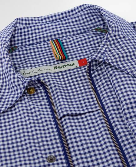 Paul Smith Loves Barbour Transport Casual Jacket Navy/White