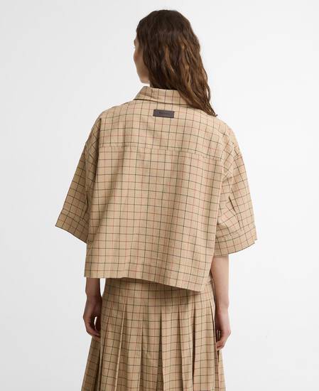 Hollington Check Short-Sleeved Shirt Multi Tattersall