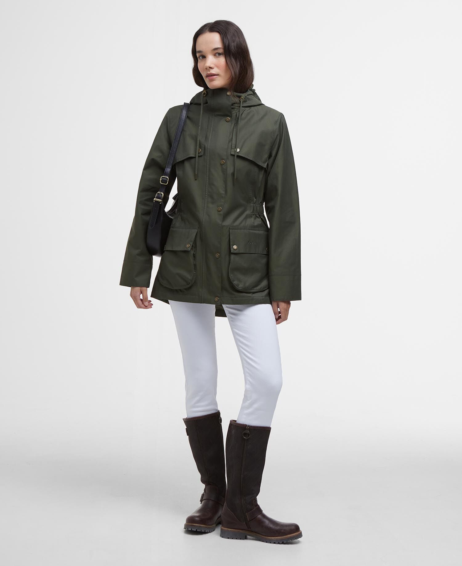 Maple Waterproof Jacket Olive/Ancient Tartan