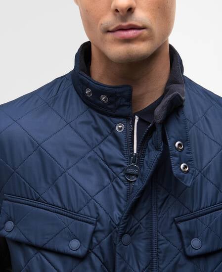 Contemporary Ariel Polarquilt Jacket Navy