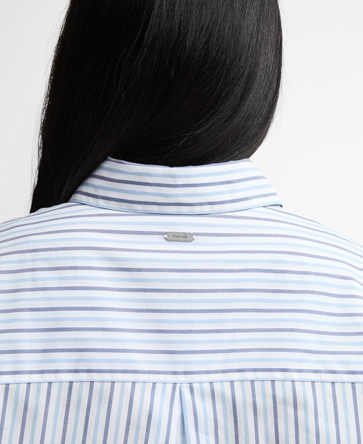 Hemd Fawley Striped Relaxed Celestial Blue/Folkstone Stripe