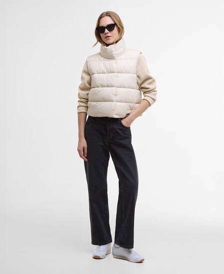 San Telmo Quilted Sweatshirt Jasmine