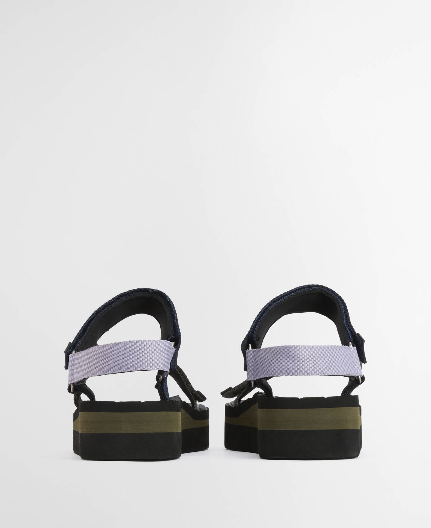 Mila Sandals Olive/Navy/Classic Tartan image number 1