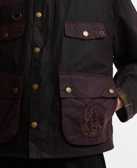 Barbour x Feng Chen Wang Wachsjacke Porter Rustic