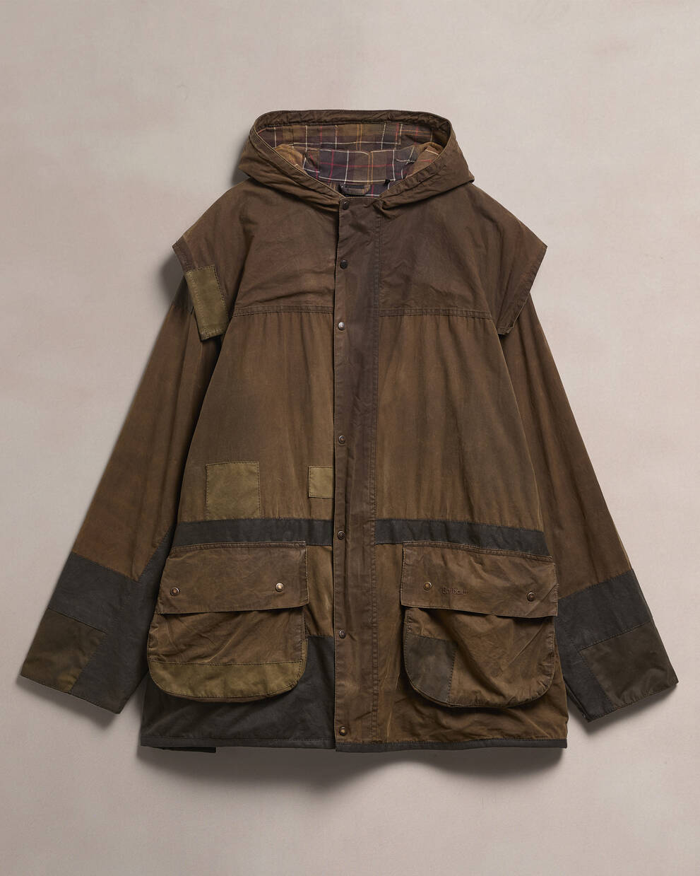 Barbour Re-Loved Men's Durham Waxed Jacket