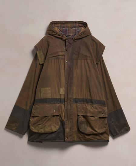 Barbour Re-Loved Men's Durham Waxed Jacket