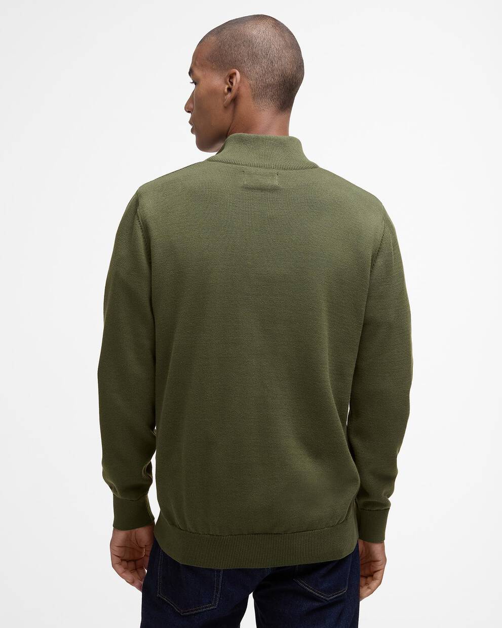 Cotton Half-Zip Jumper