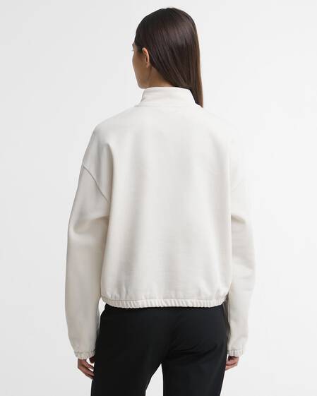 Nova Quarter-Zip Sweatshirt Light Stone