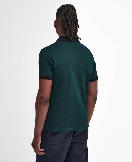 Essential Sports Mix Short-Sleeved Polo Shirt Evergreen