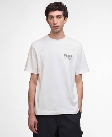 Glencourse Relaxed Graphic T-Shirt Whisper White