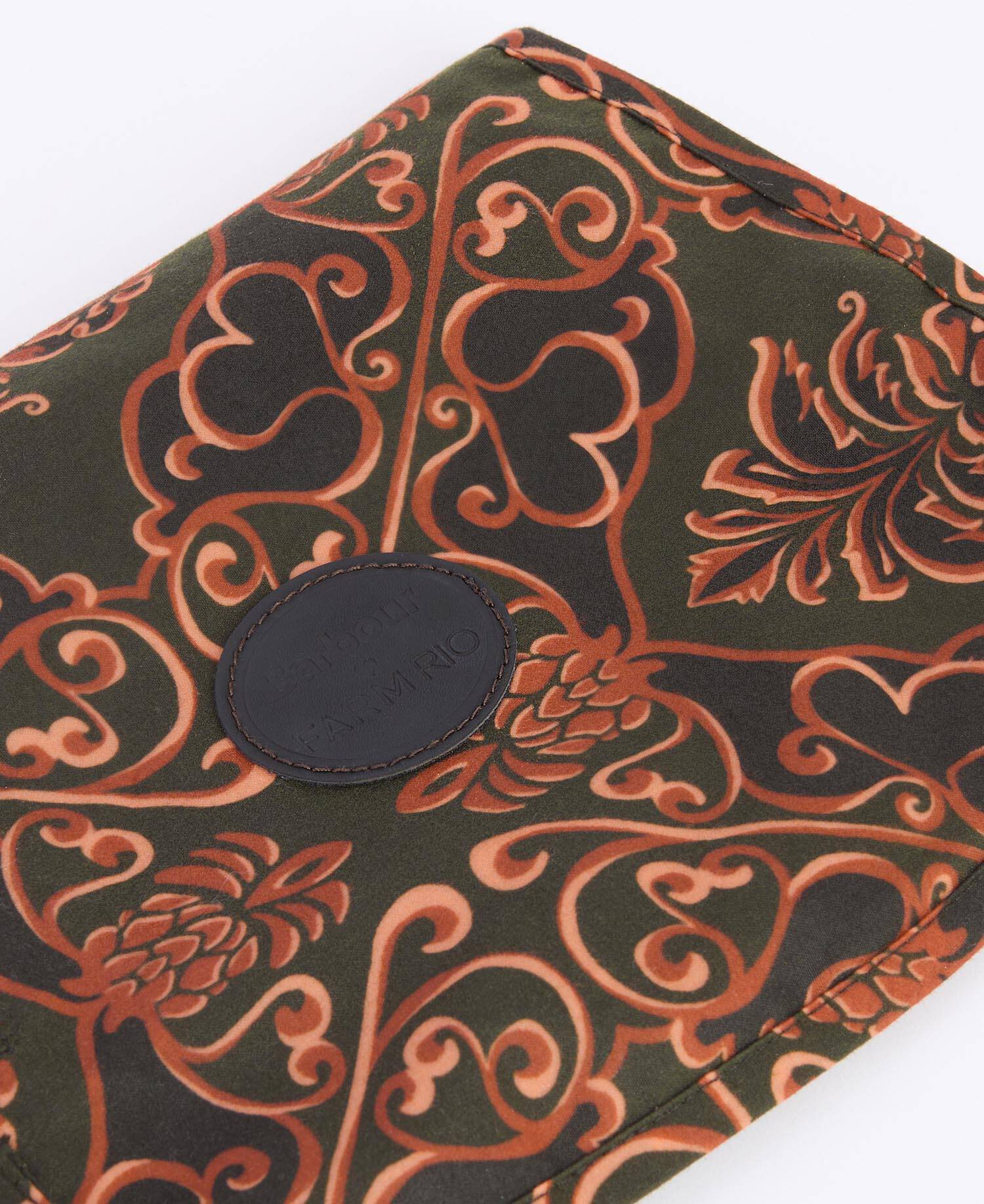 Barbour FARM Rio Pineapple Dog Coat Royal Pineapple image number 2