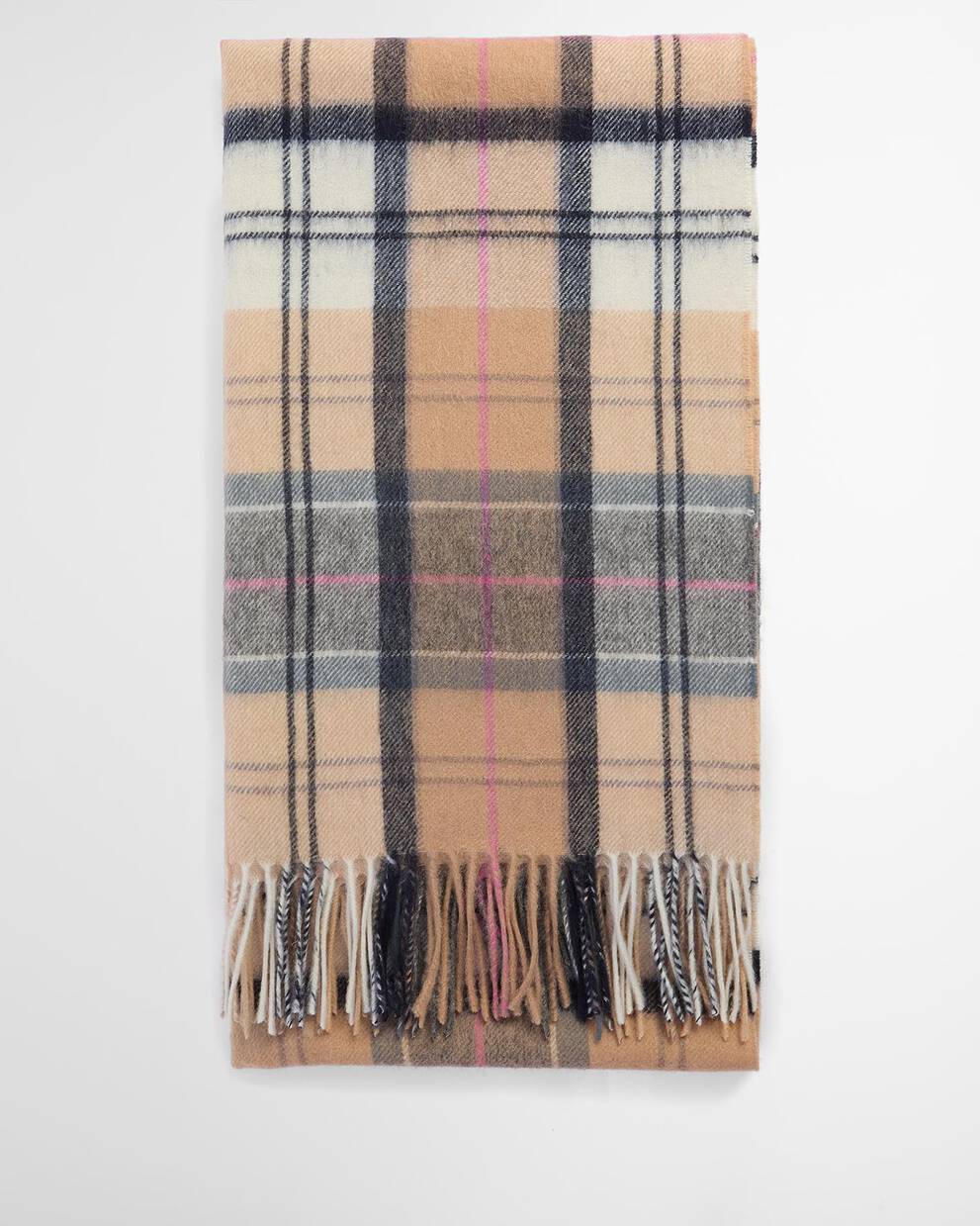 Serena Tartan Lambswool Scarf