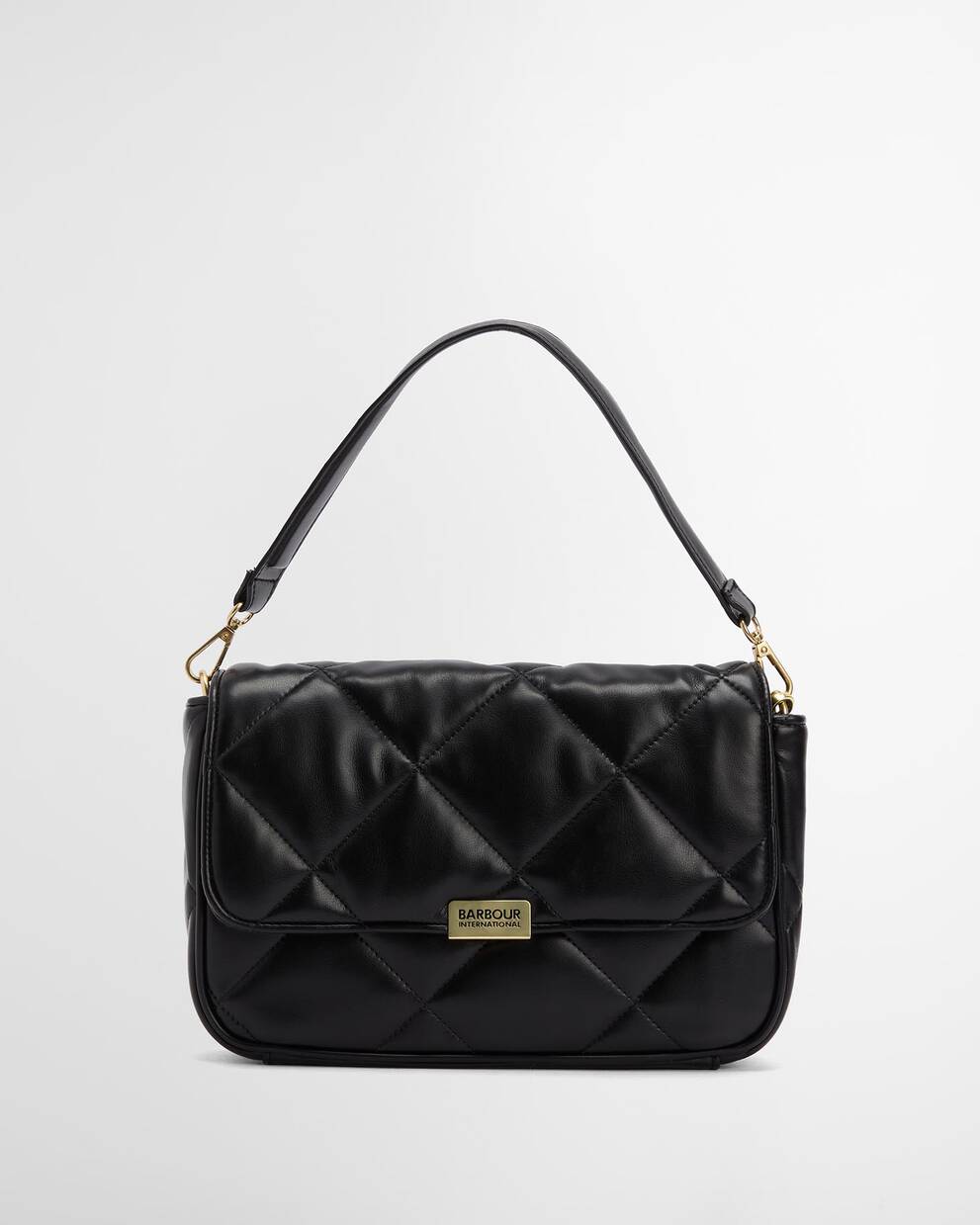 Soft Quilted Shoulder Bag
