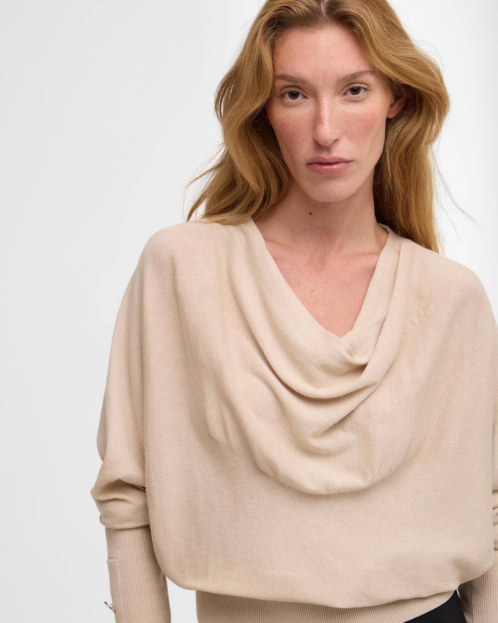 Nia Cowl-Neck Jumper