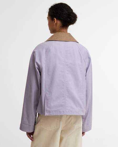 Giacca casual Beadnell dal taglio crop Heather Mist/Ancient/Timberwolf