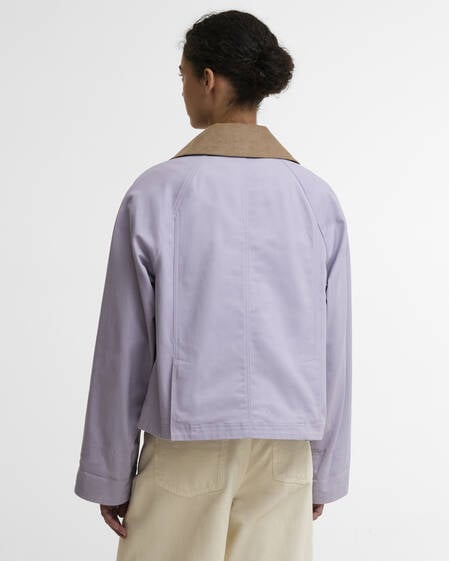 Cropped Beadnell Casual Jacket Heather Mist/Ancient/Timberwolf