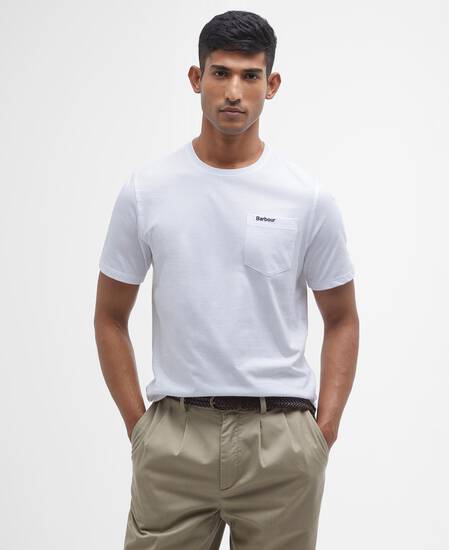 Langdon Pocket T-Shirt Classic White