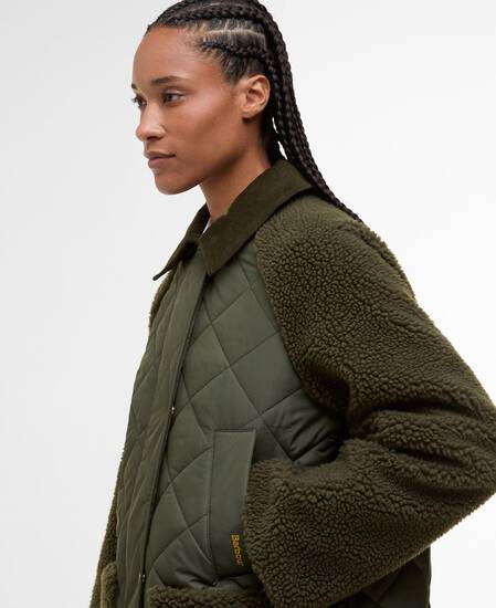 Barden Quilted Jacket Olive/Ancient