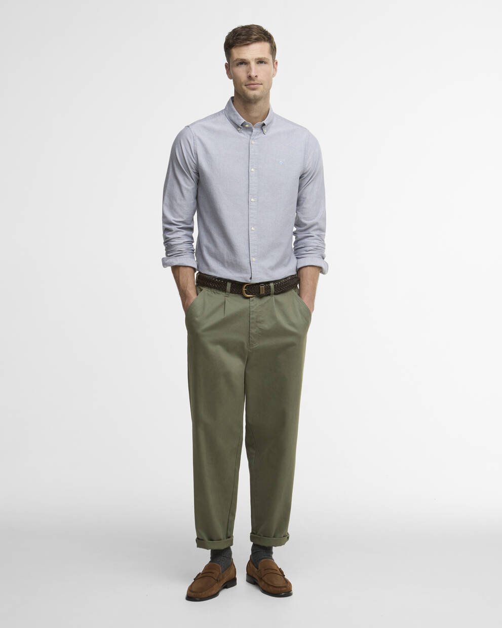 Oxford Tailored Long-Sleeved Shirt