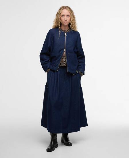 Saima Denim Overshirt Rinse Wash