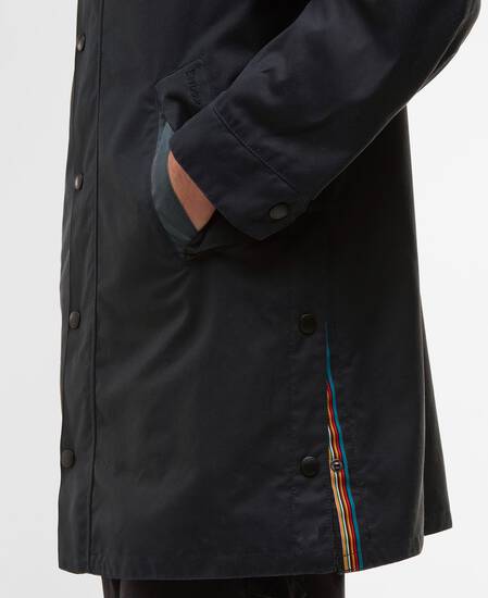 Paul Smith loves Barbour Beeston Waxed Jacket Navy