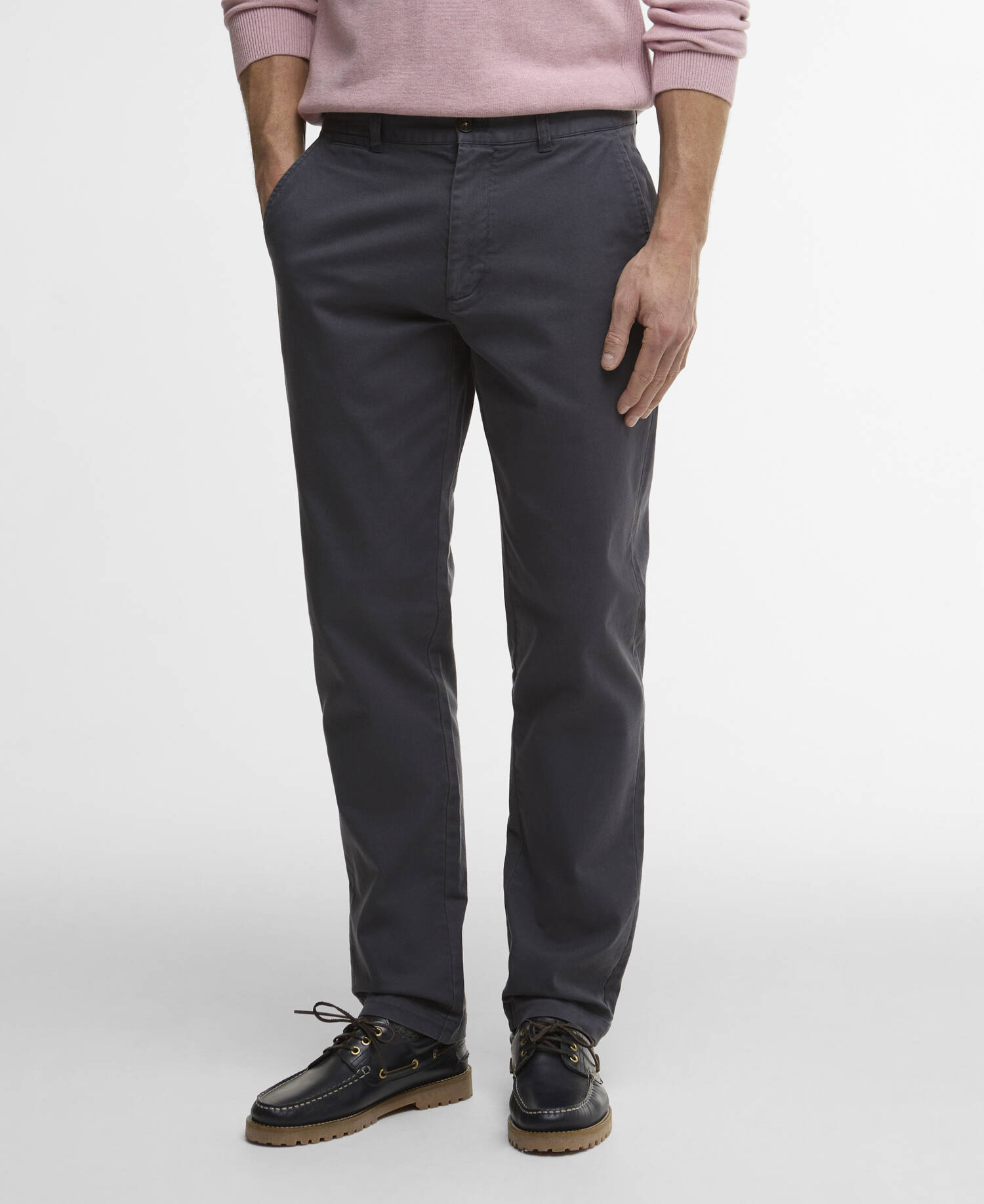 Hose Washed Stretch Tailored Washed Navy image number 1
