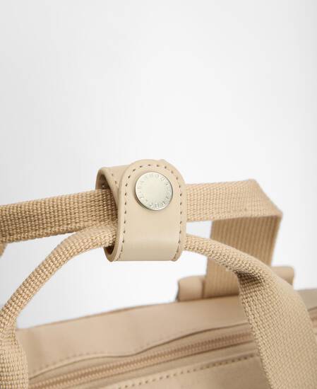 Olivia Backpack Pebbled Pink