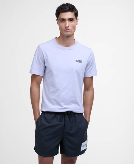 Badeshorts Block Print 