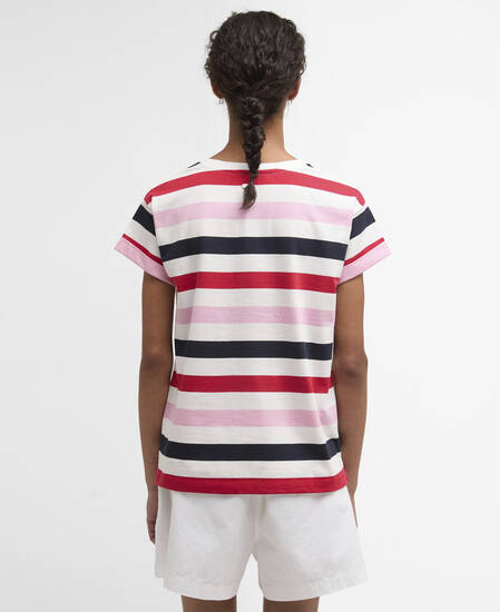 Lyndale T-Shirt Poppy Red Multi