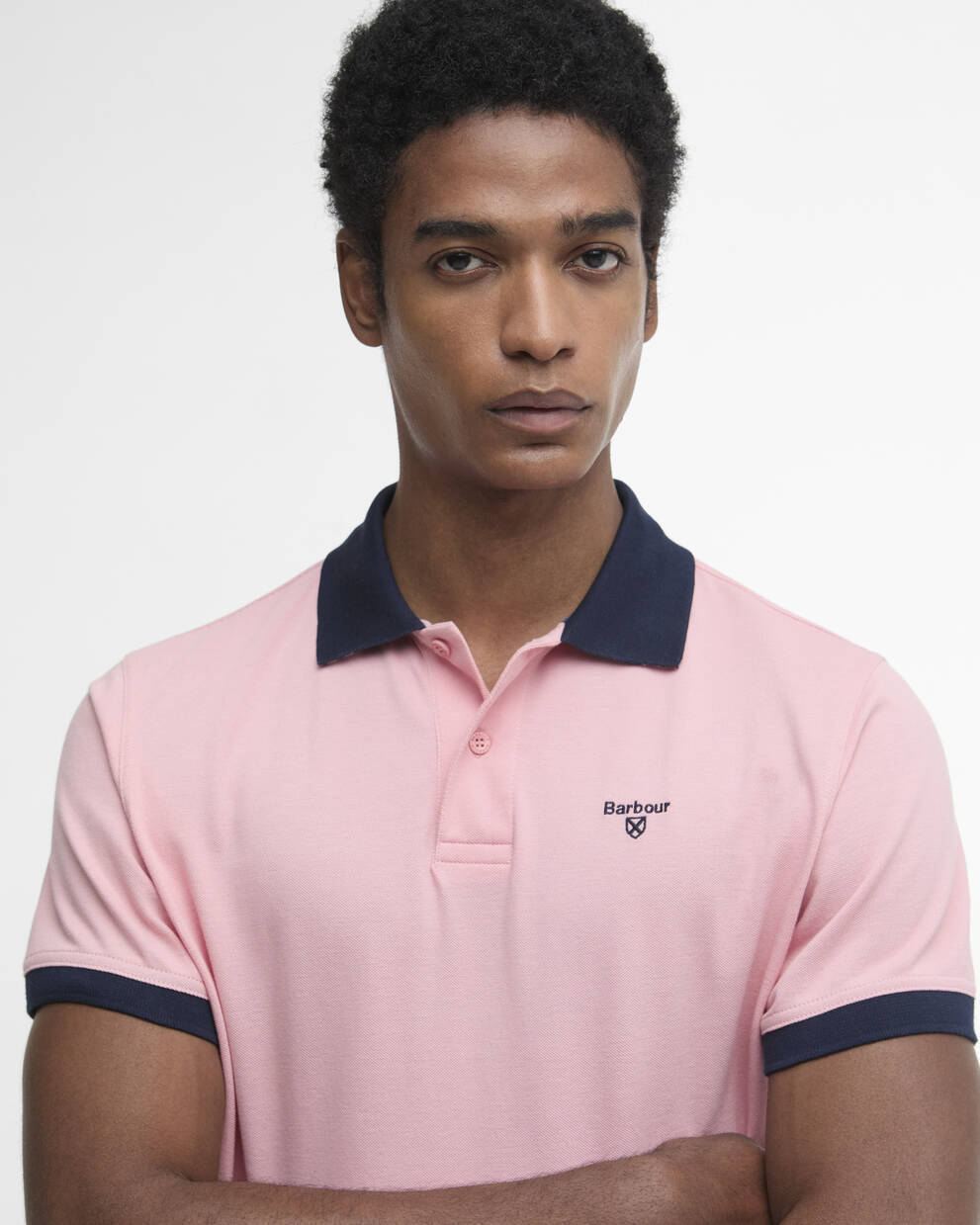 Polo Lynmouth con dettagli a contrasto