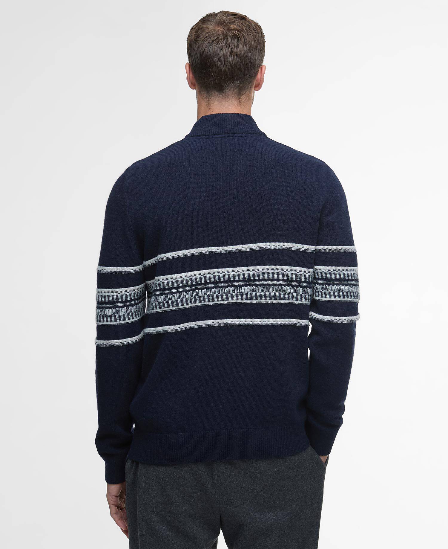 Kepwick Quarter-Zip Jumper Navy image number 2