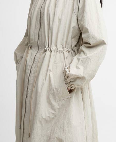 Parka antipioggia Kempsey Mist/Dress Navy Tartan