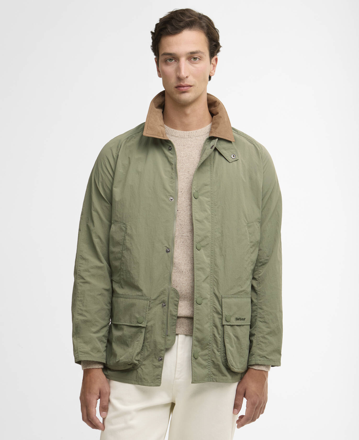 Jacke Ashby Showerproof Dusty Olive image number 0