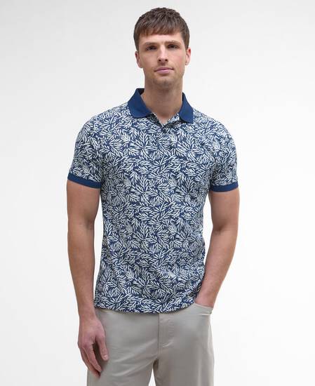 Jackstone Printed Polo Shirt Dark Denim Jackstone Printed Polo Shirt Dark Denim