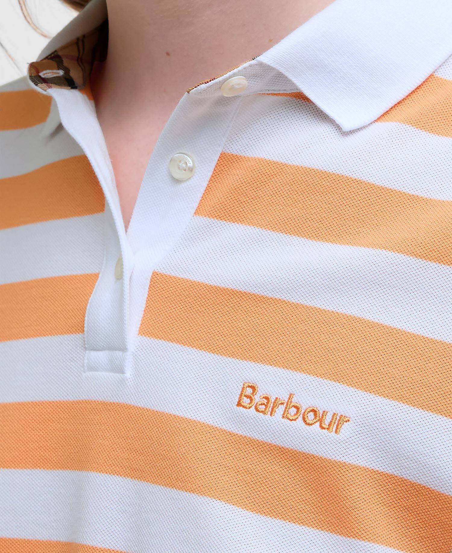 Ashbourne Striped Polo Shirt image number 4