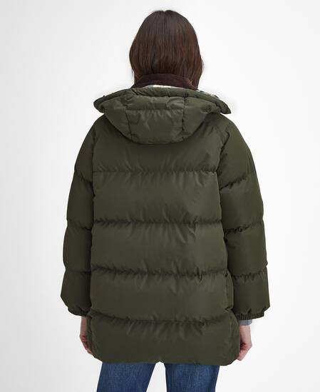 Oversized Beaufort Puffer Jacket Sage Oversized Beaufort Puffer Jacket Sage