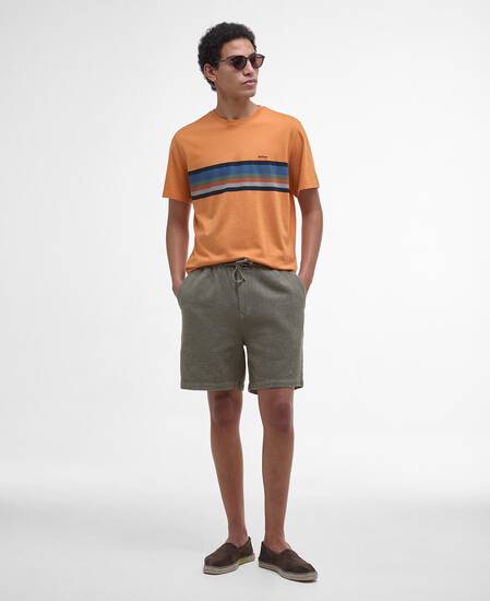 Newsham Striped T-Shirt Sunset Haze