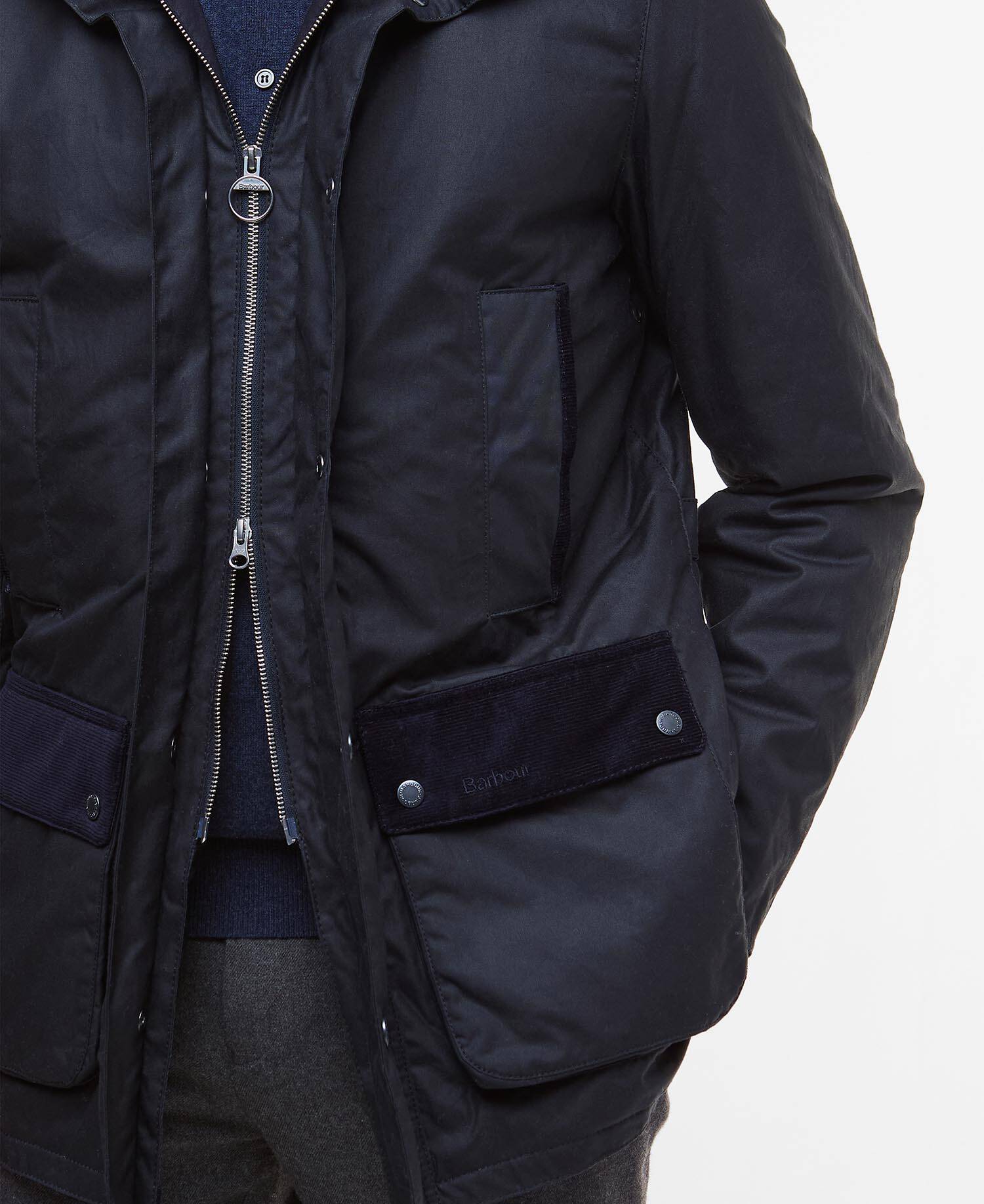 Modern Border Waxed Jacket image number 4