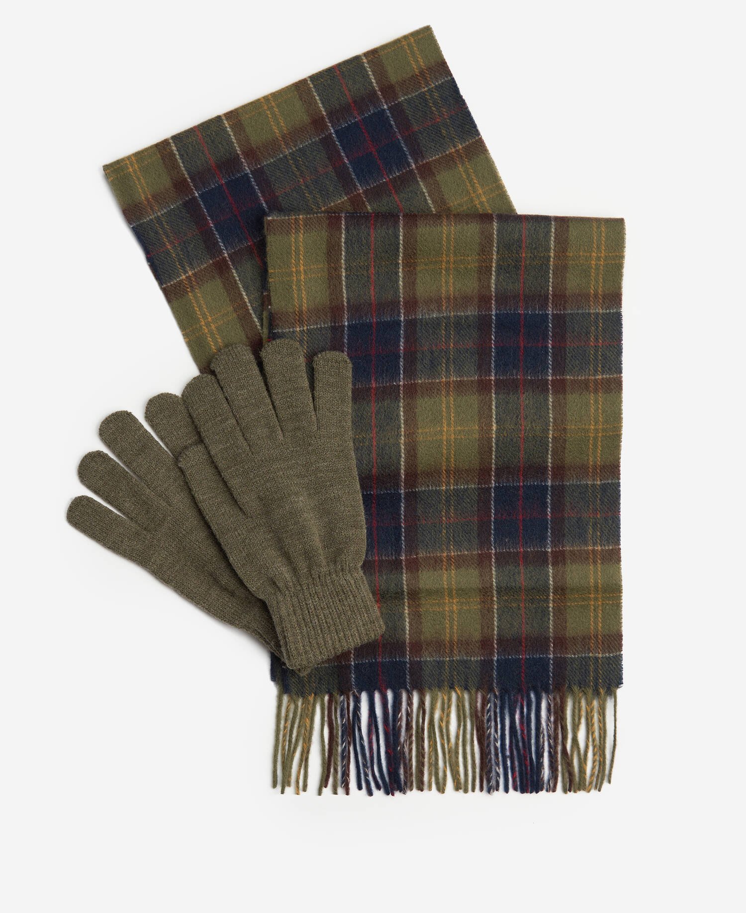 Tartan Scarf & Glove Gift Set image number 0