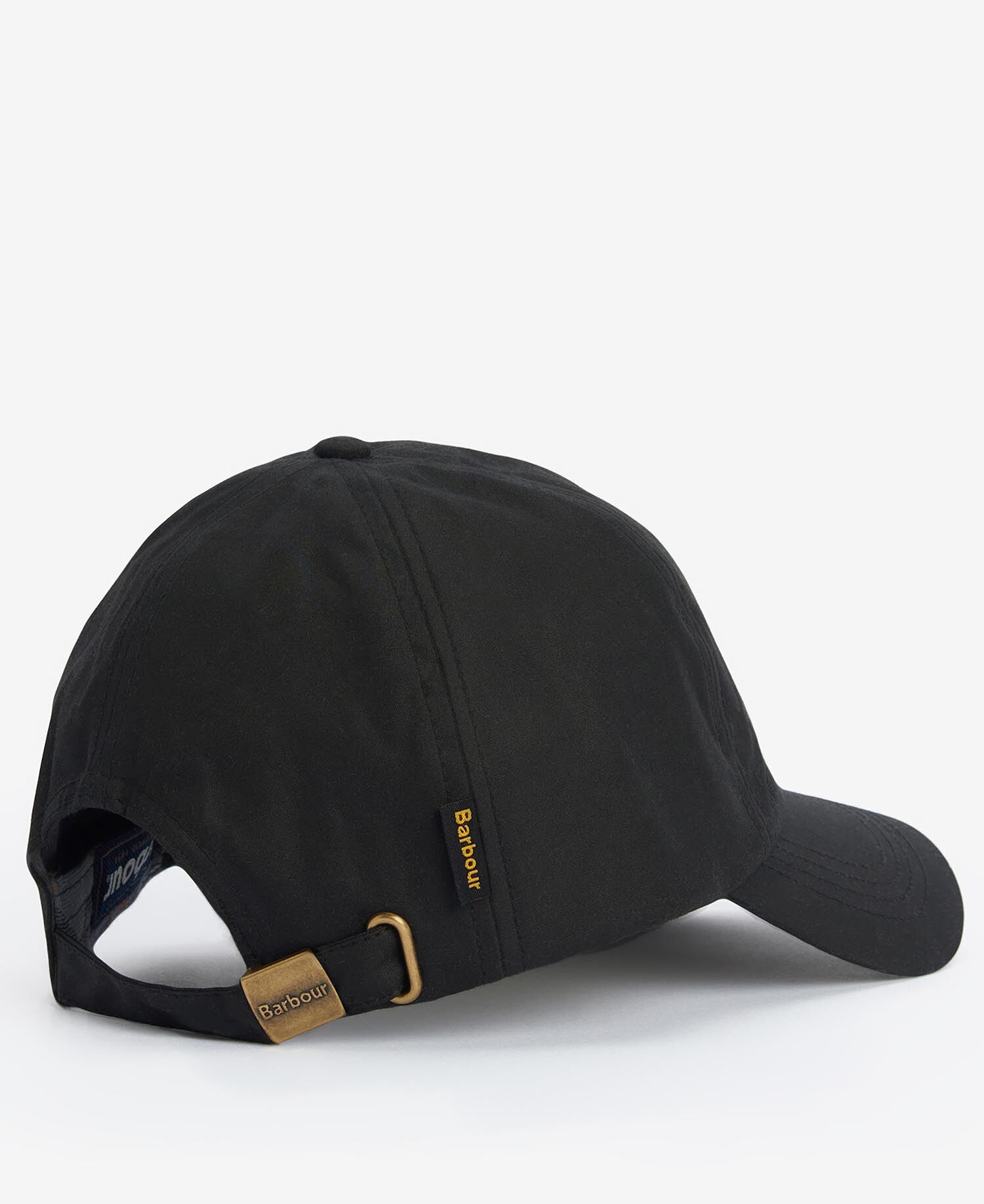 Waxed Sports Cap Classic Black