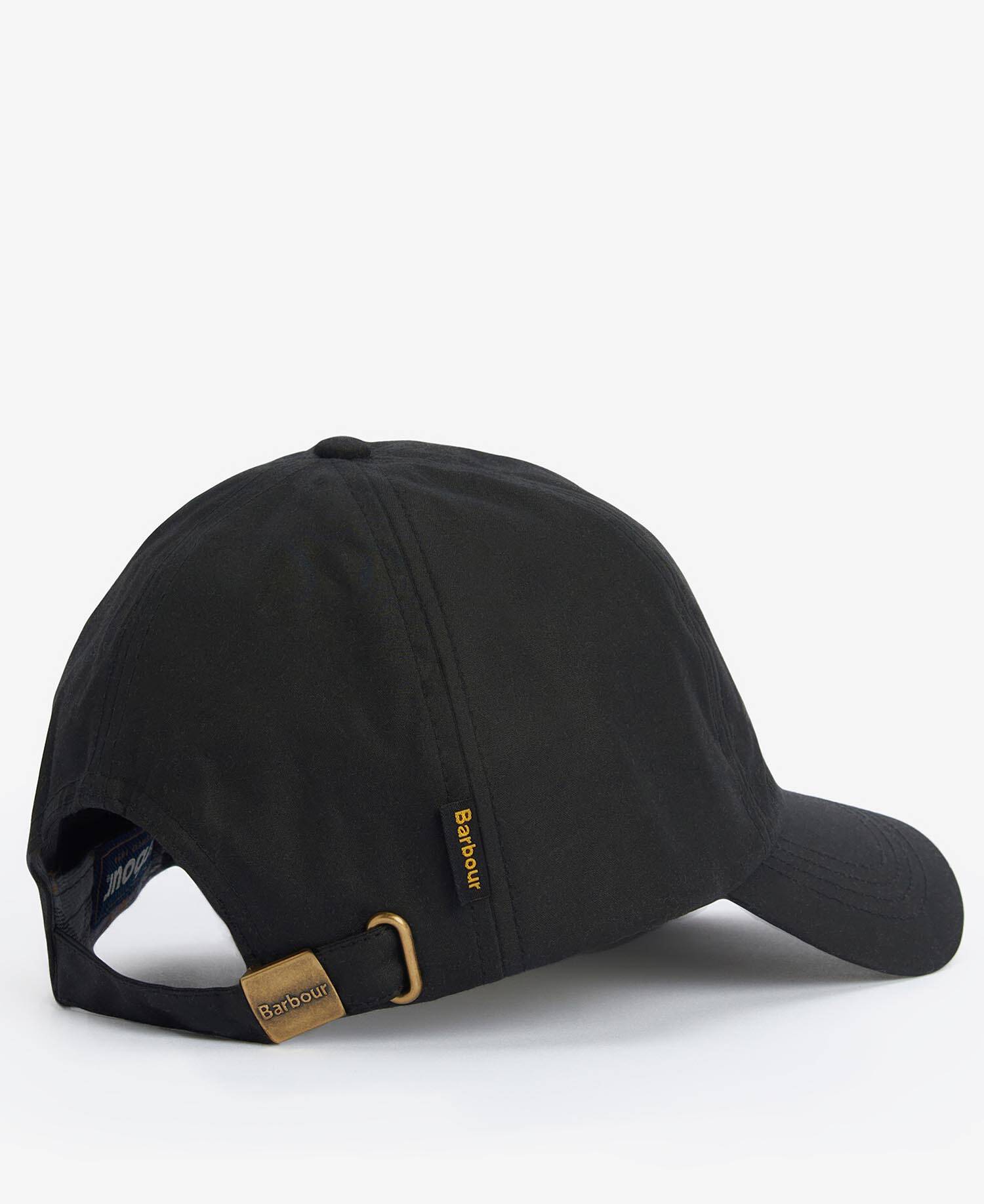Waxed Sports Cap Classic Black image number 1
